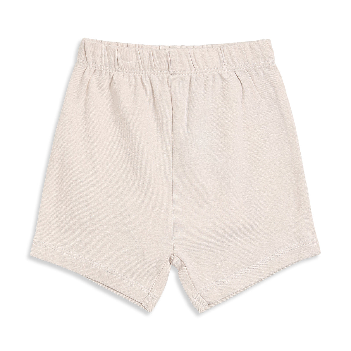 Baby Boys Cream and Mint Cotton Shorts Pack of 2 Regular Fit