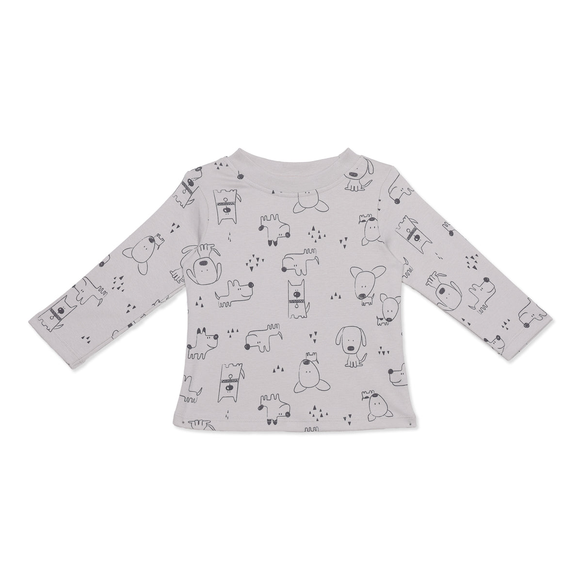 Baby Boys Blue and Grey Cotton T-Shirts Pack of 2 Regular Fit Casual Wear