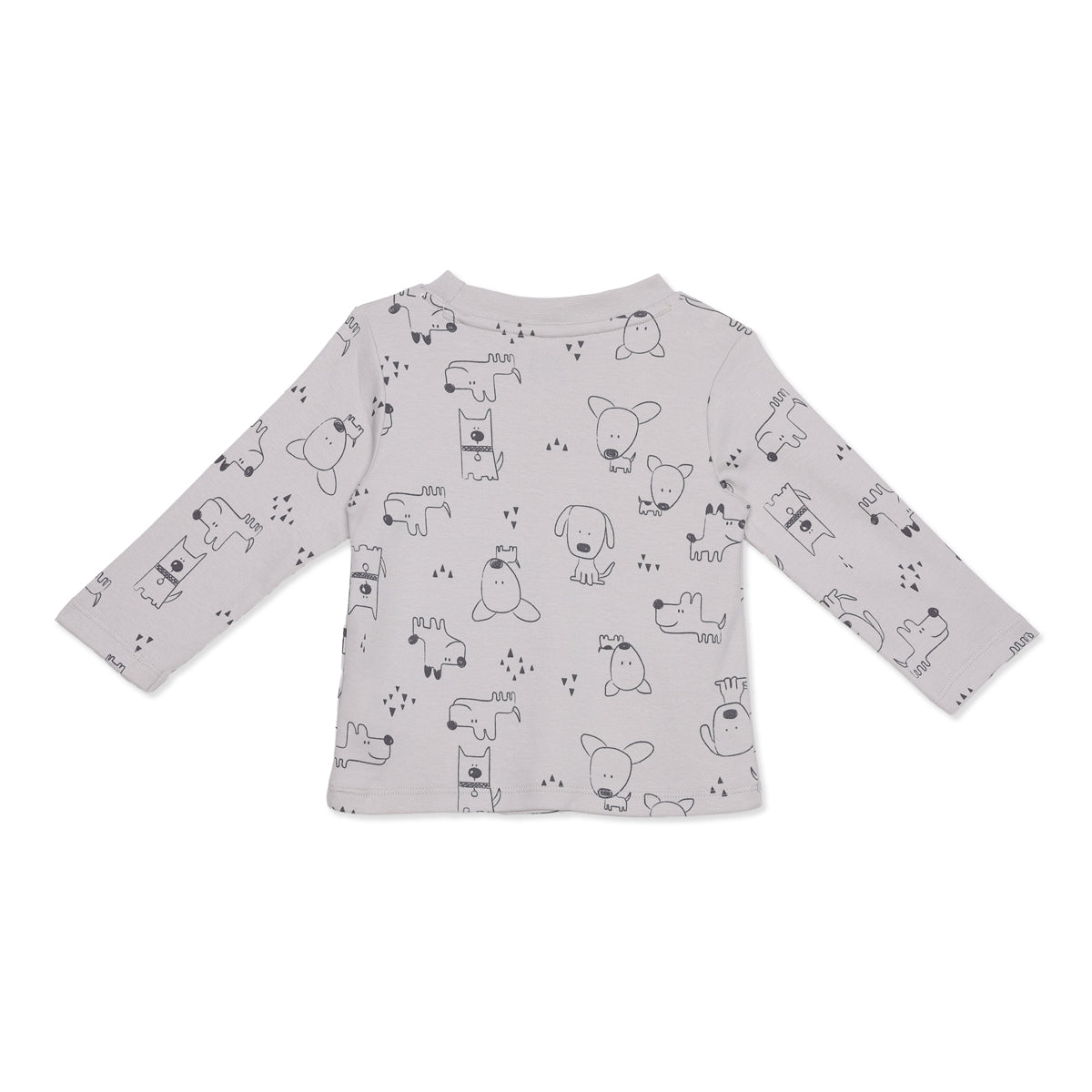 Baby Boys Blue and Grey Cotton T-Shirts Pack of 2 Regular Fit Casual Wear