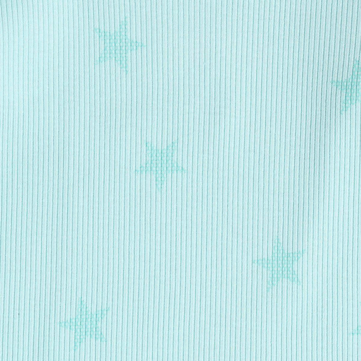 Baby Boys Yellow And Mint Green Cotton Blend Star Printed T-Shirts Pack of 2 Regular Fit Casual Wear
