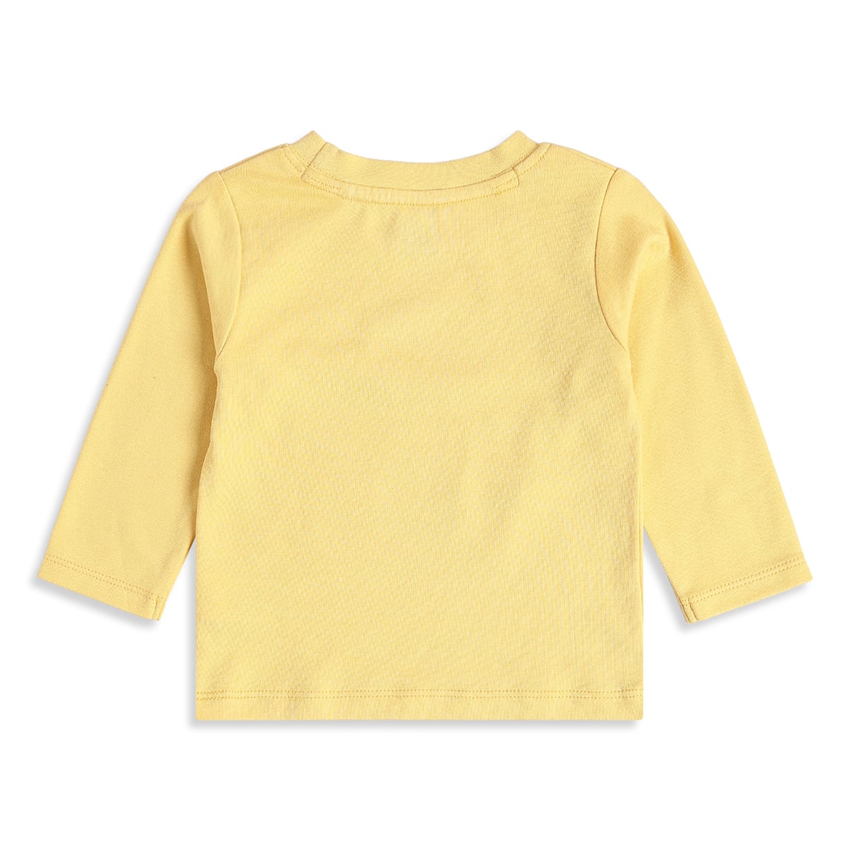 Baby Boys Yellow And Mint Green Cotton Blend Star Printed T-Shirts Pack of 2 Regular Fit Casual Wear