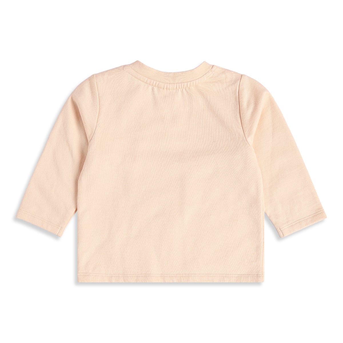 Baby Boys Yellow And Peach Cotton Printed Full Sleeve T-Shirts Pack Of 2 Regular Fit Casual Wear
