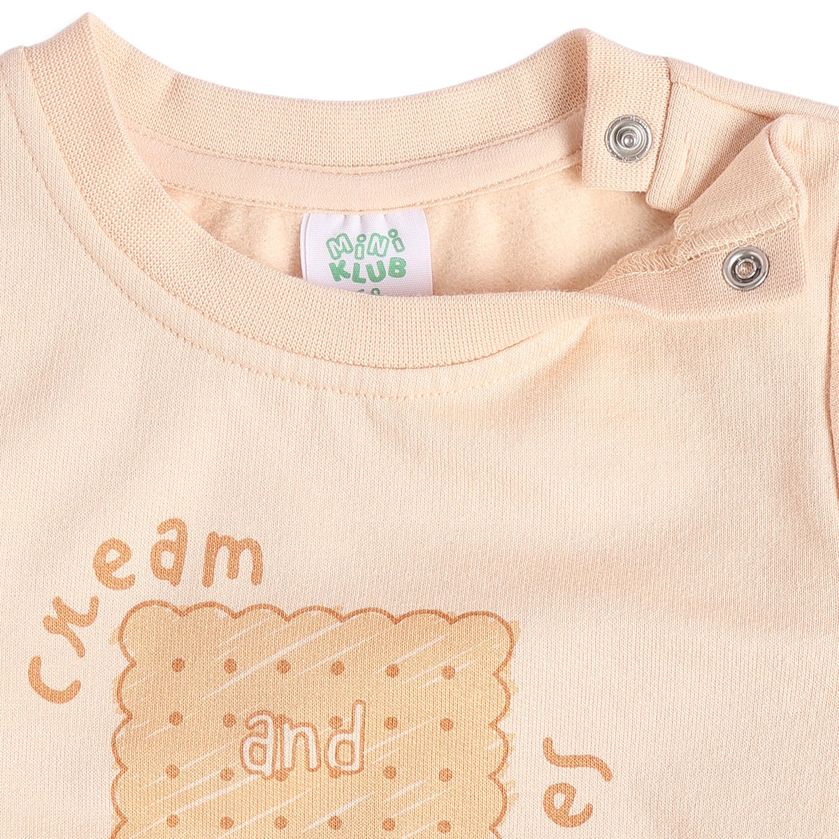 Baby Boys Yellow And Peach Cotton Printed Full Sleeve T-Shirts Pack Of 2 Regular Fit Casual Wear