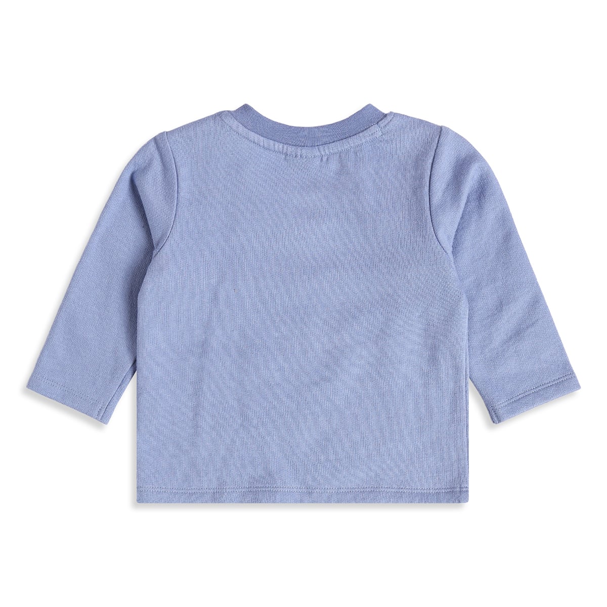 Baby Boys Yellow And Blue Cotton Ice Cream Printed Full Sleeve T-Shirts Pack Of 2 Regular Fit Casual Wear