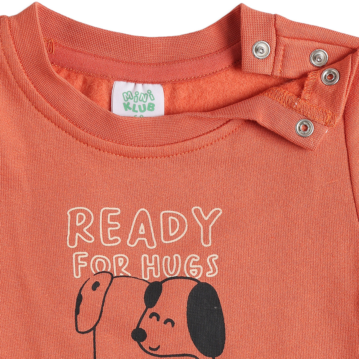 Baby Boys Orange and Light Blue Cotton Printed T-Shirts Pack of 2 Regular Fit Casual T-Shirts
