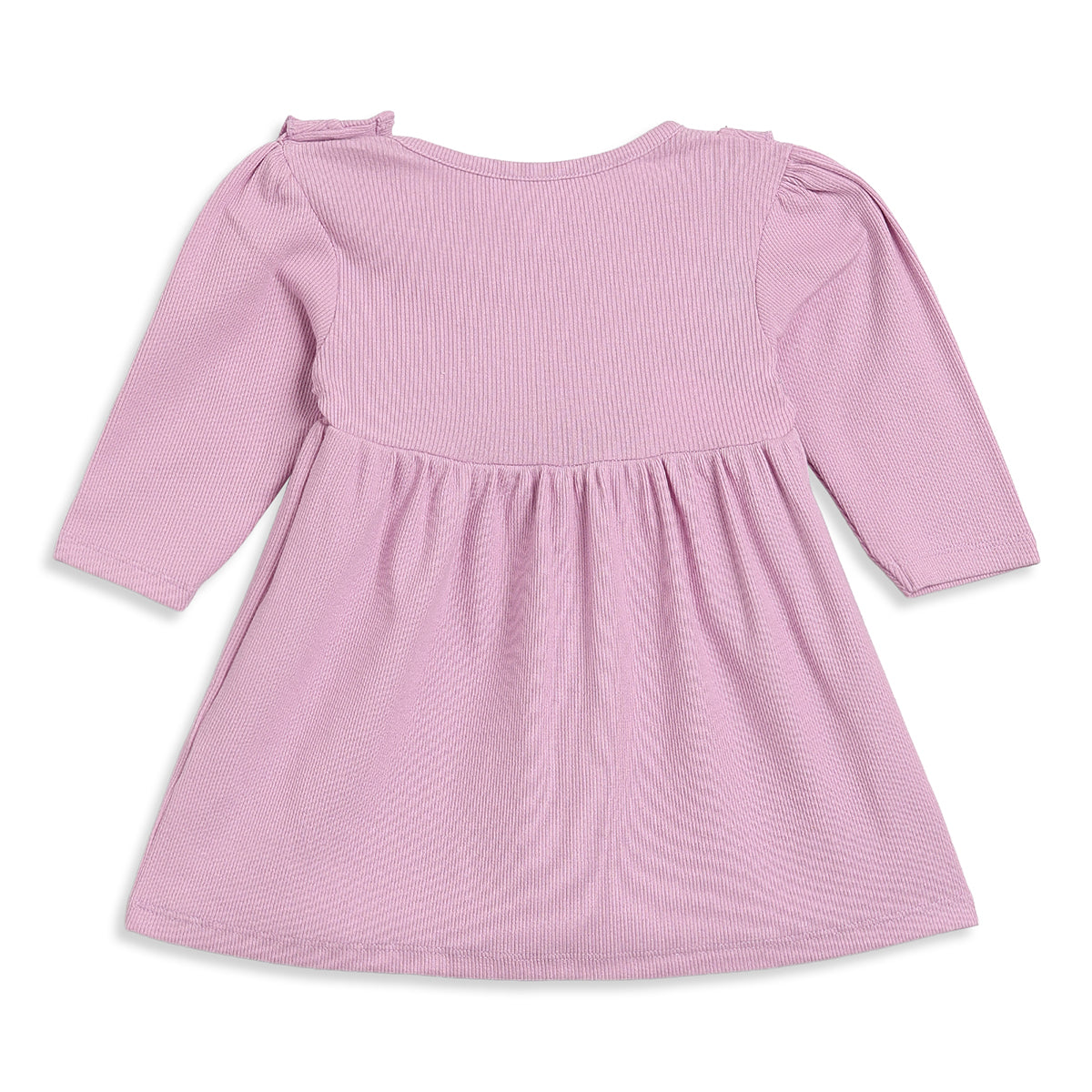Baby Girls Blue and Pink Cotton Dresses Pack of 2 Regular Fit