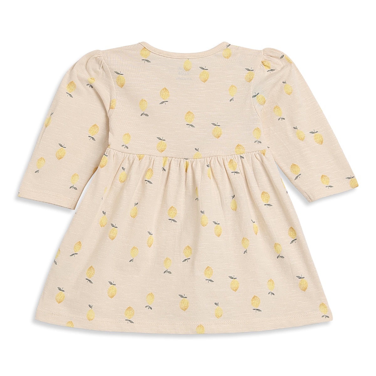 Baby Girls Cream Cotton Printed Dresses Pack of 2 Regular Fit