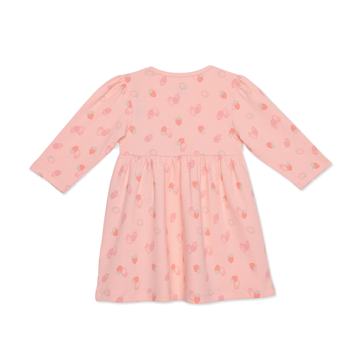 Baby Girls Blue and Peach Cotton Dresses Pack of 2 Regular Fit Casual Kids Dresses