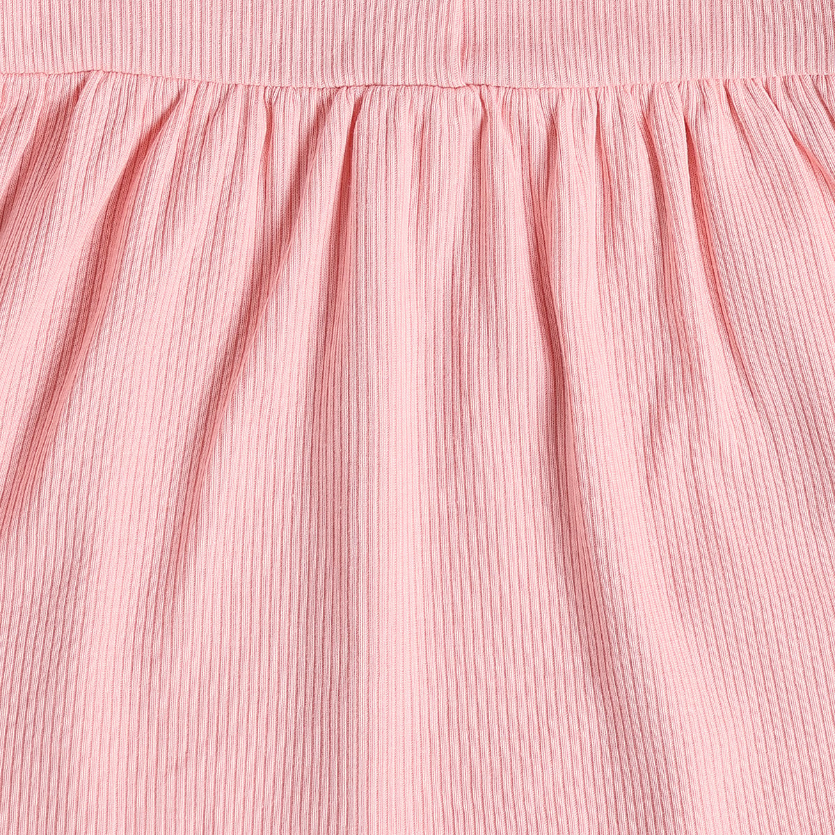 Baby Girls Pink And Off-White Cotton Printed Dresses Pack Of 2 Regular Fit Casual Wear