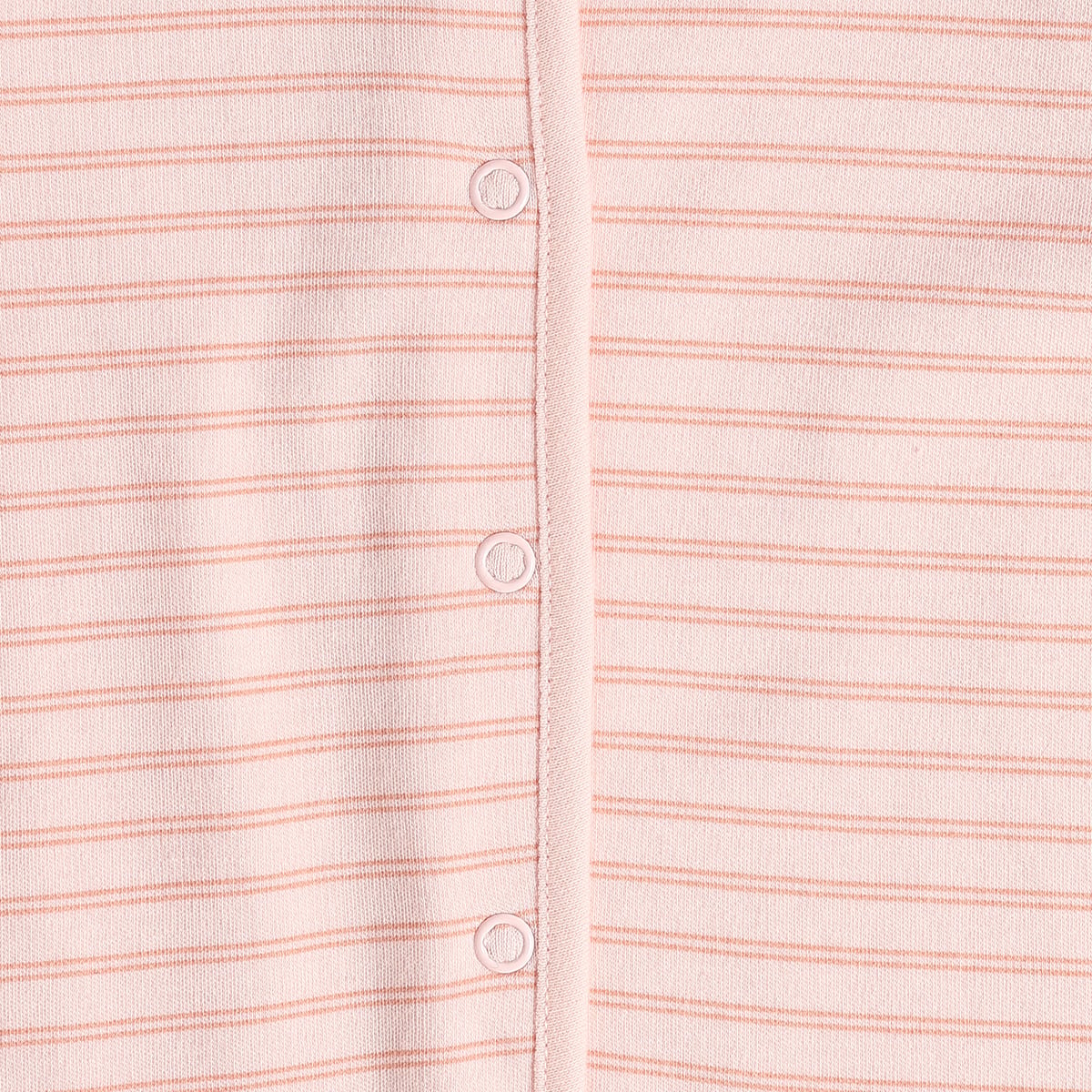 Baby Girls Pink And Peach Cotton Printed Front Open Vests Pack Of 2 Regular Fit Casual Wear