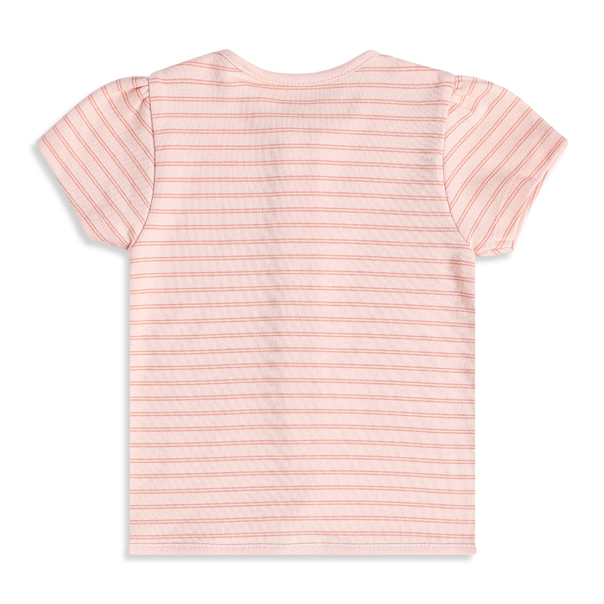 Baby Girls Pink And Peach Cotton Printed Front Open Vests Pack Of 2 Regular Fit Casual Wear