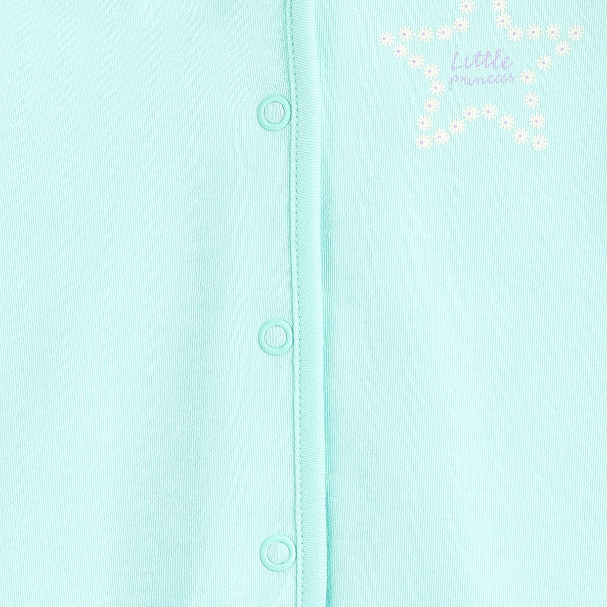 Baby Girls Blue and Yellow Cotton Front Open Vest Pack of 2 Regular Fit.