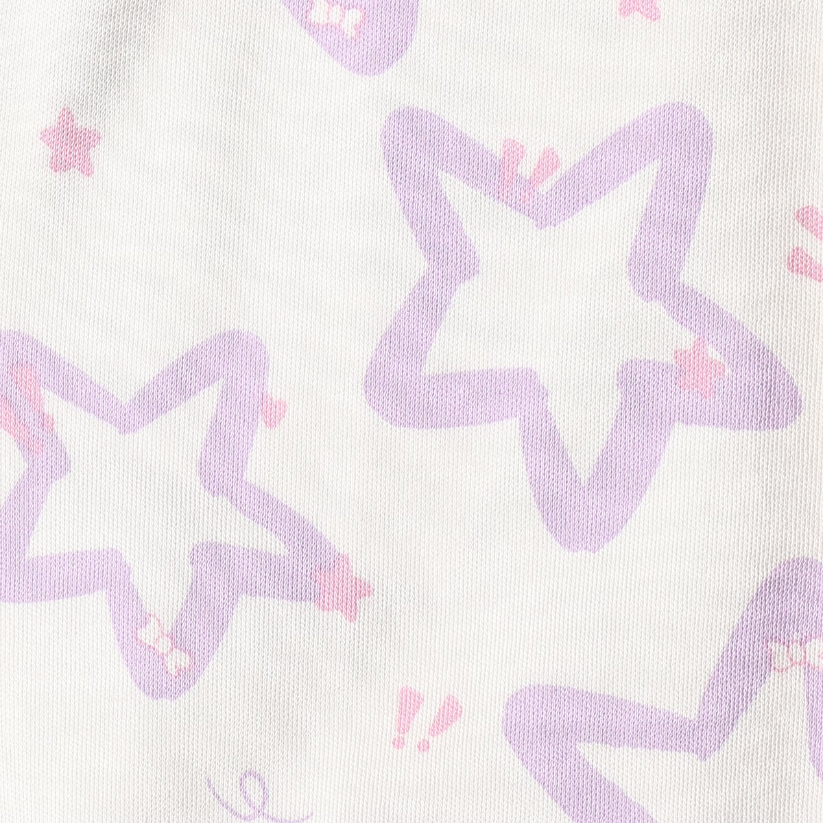 Baby Girls Off-White And Yellow Cotton Star Printed And Ribbed Knit Bottoms Pack Of 2 Regular Fit Casual Wear