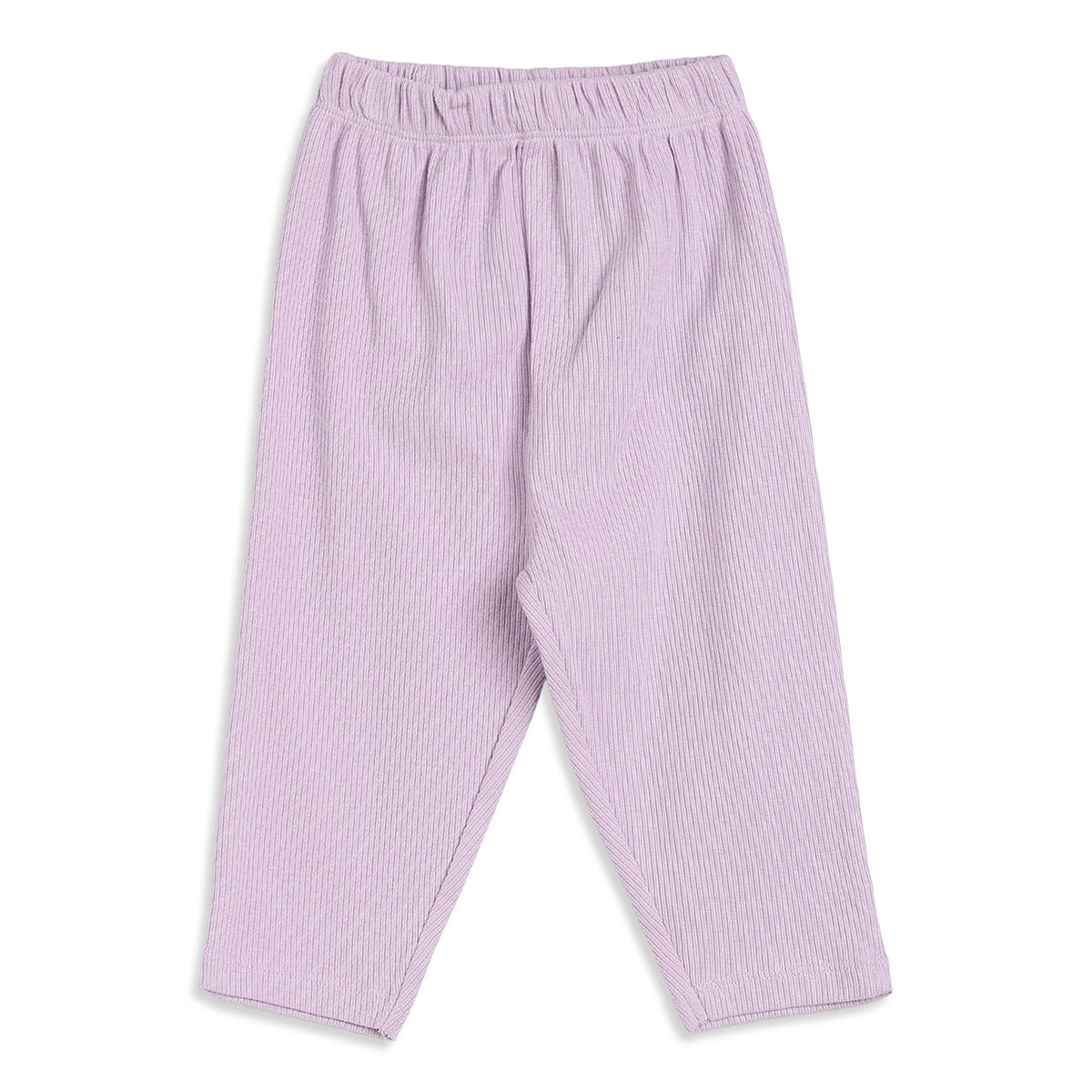 Baby Girls Lilac & Peach Knit Bottoms Pack of 2 Regular Fit Casual Wear
