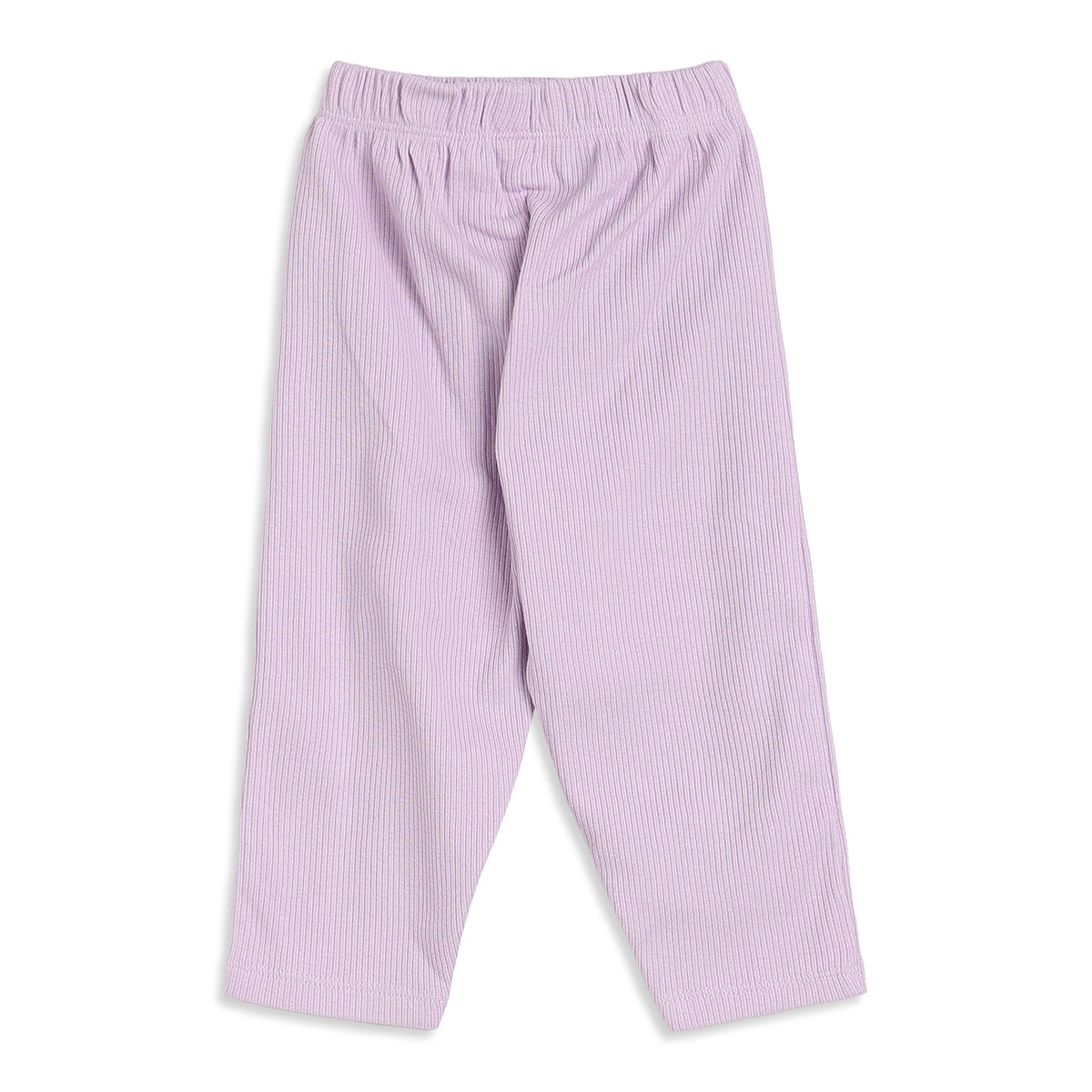 Baby Girls Lilac & Peach Knit Bottoms Pack of 2 Regular Fit Casual Wear