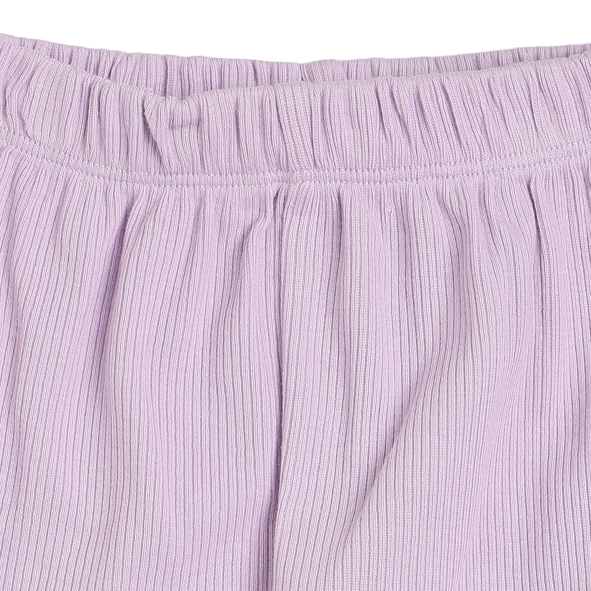 Baby Girls Lilac & Peach Knit Bottoms Pack of 2 Regular Fit Casual Wear
