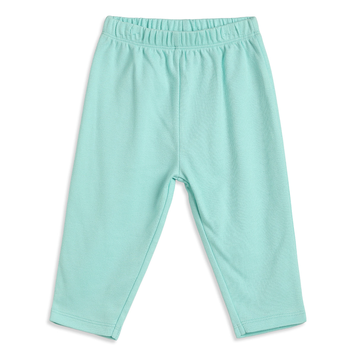 Baby Girls Blue and Yellow Cotton Knit Bottom Pack of 2 Regular Fit.