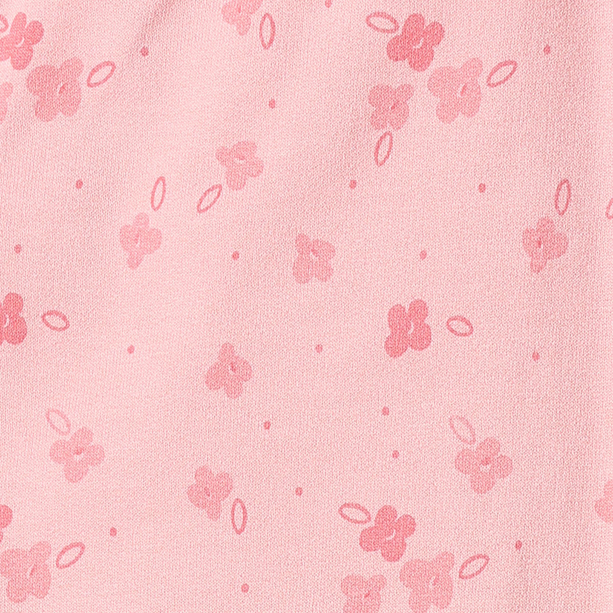 Baby Girls Pink And Cream Cotton Floral Printed Leggings Pack Of 2 Regular Fit Casual Wear