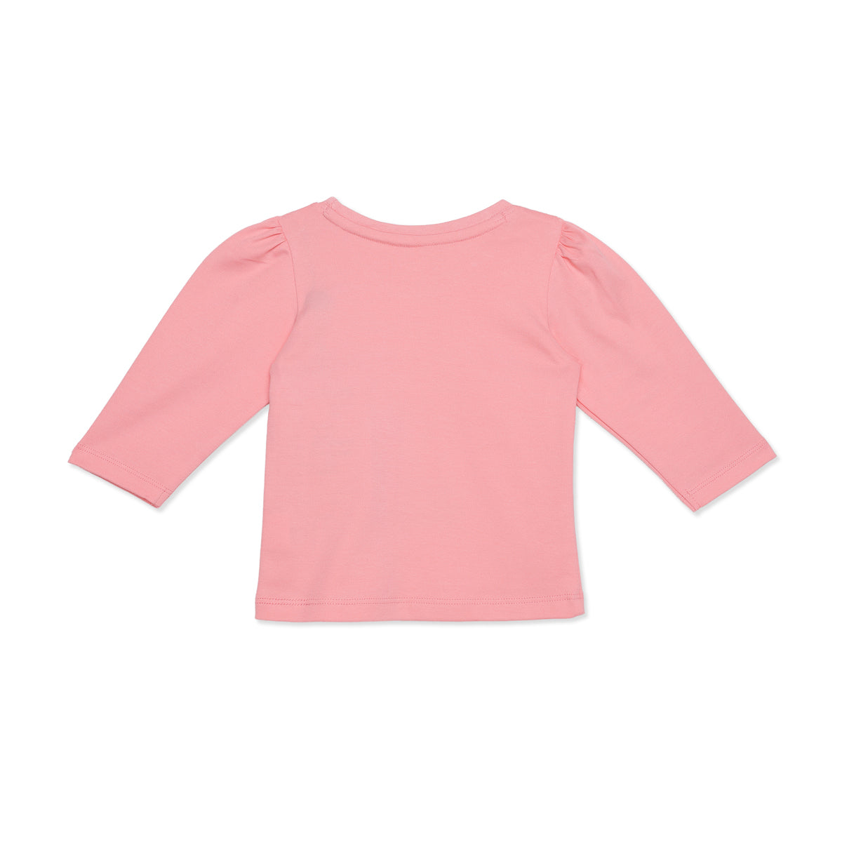 Baby Girls Pink and White Cotton T-Shirts Pack of 2 Regular Fit Casual Wear
