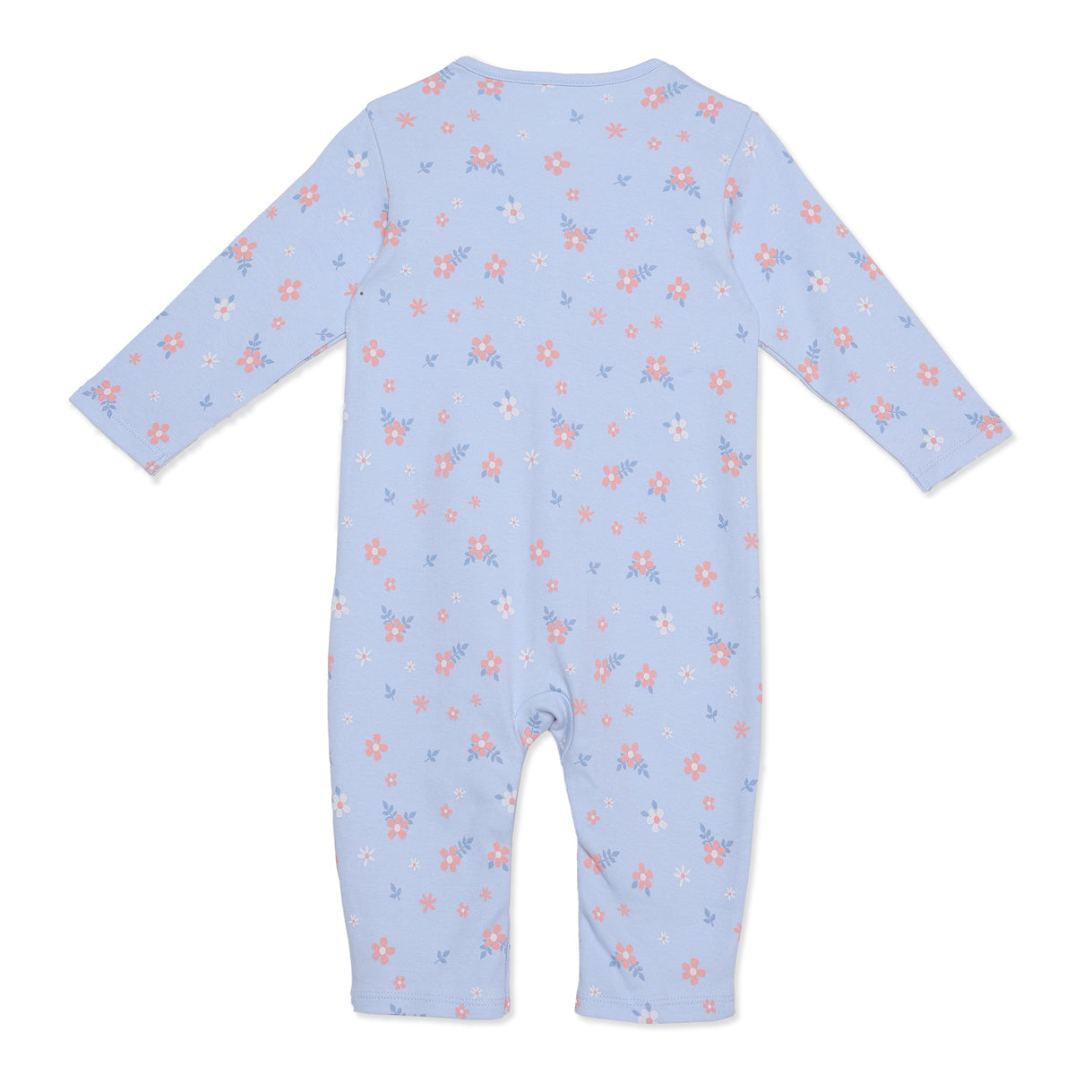 Baby Girls Pink and Blue Cotton Rompers Pack of 2 Regular Fit Casual Wear