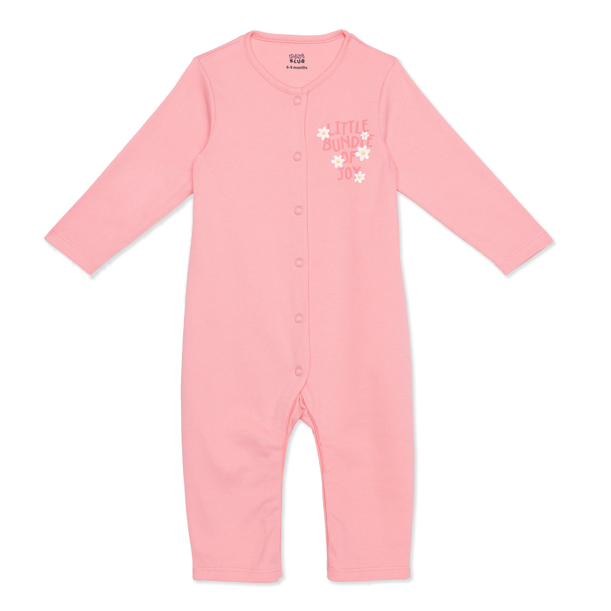Baby Girls Pink and Blue Cotton Rompers Pack of 2 Regular Fit Casual Wear