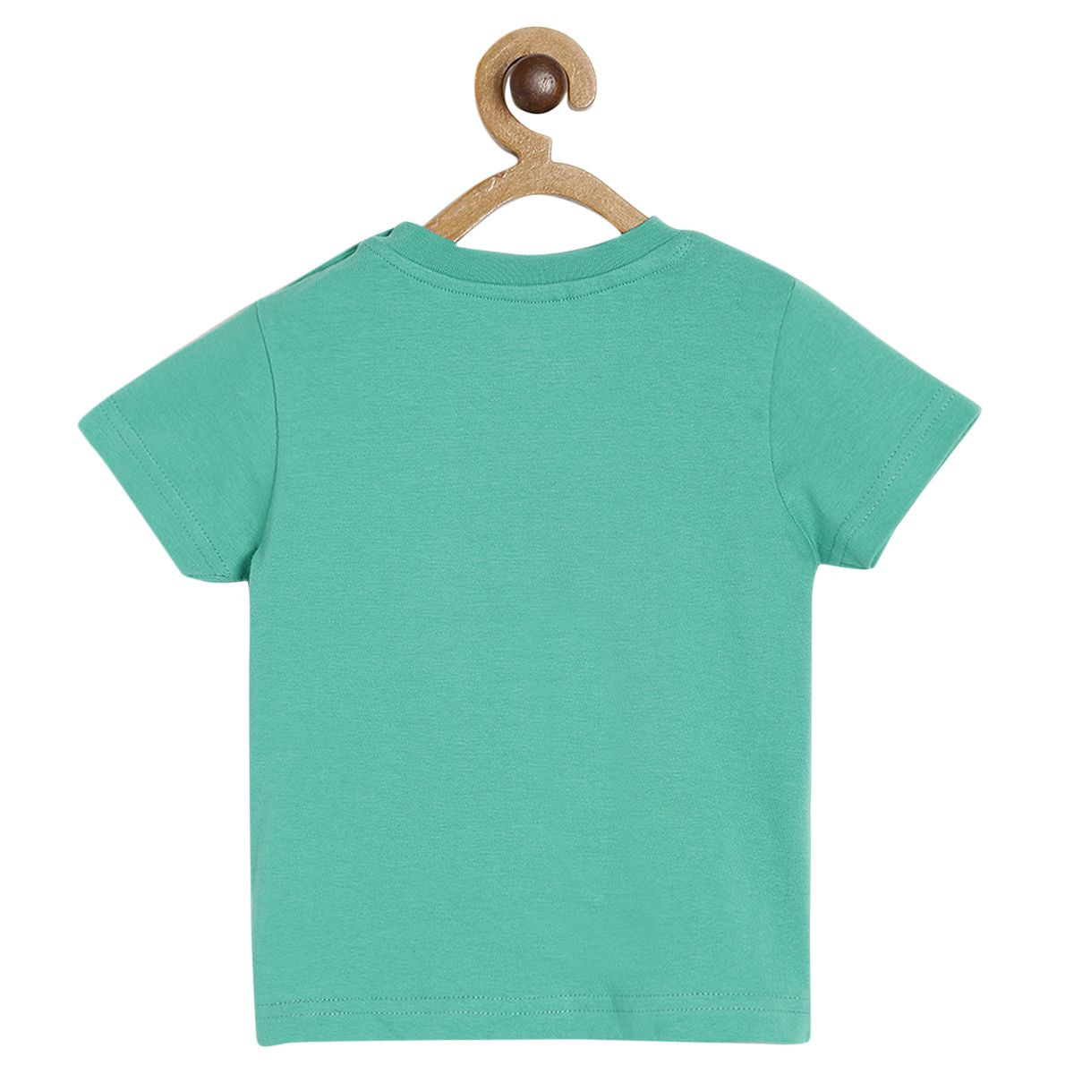 Pack of 1 knit t-shirt - green for 3-6 Months