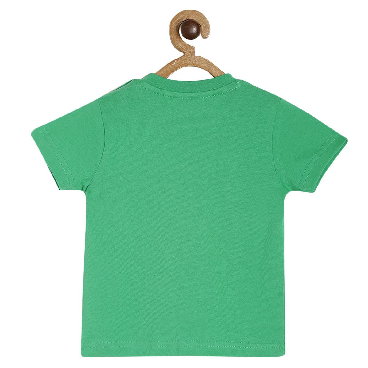 Pack of 1 knit t-shirt - green for 3-6 Months