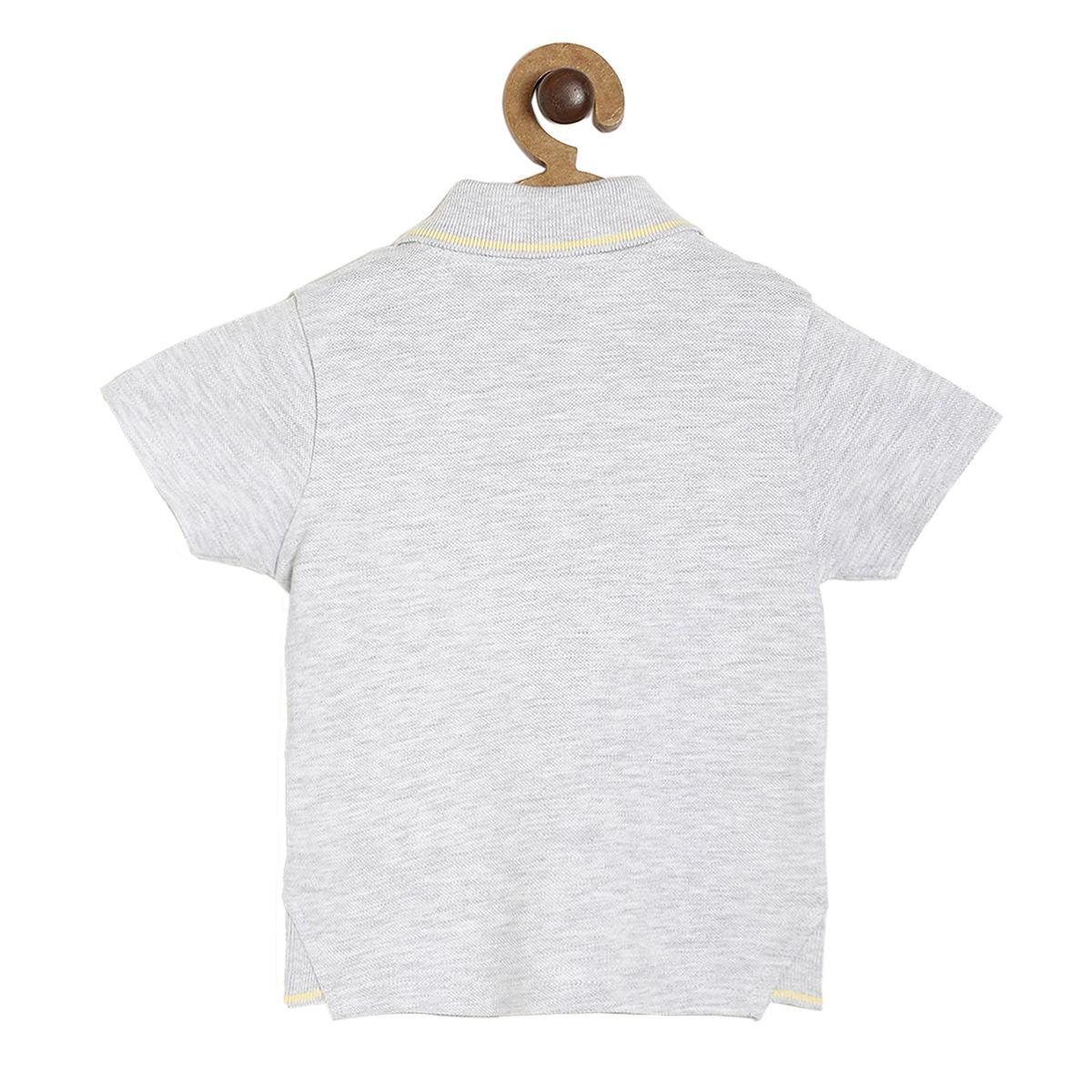 Boys Grey Marl T-Shirt