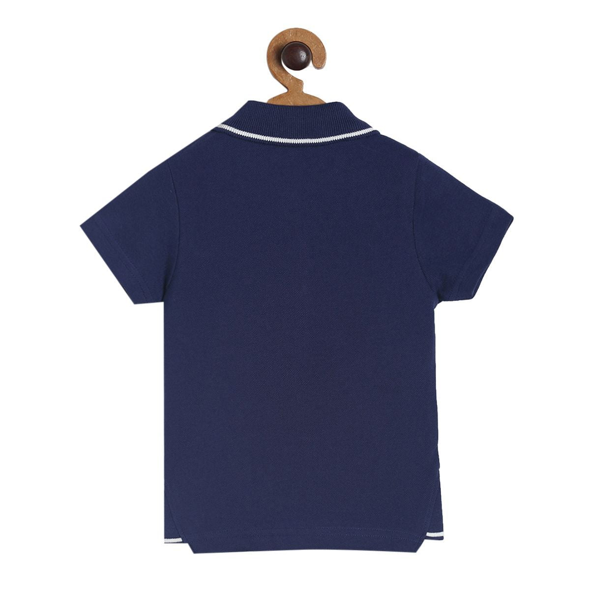 Pack of 1 knit pack of lo tee - navy for 6-12 Months