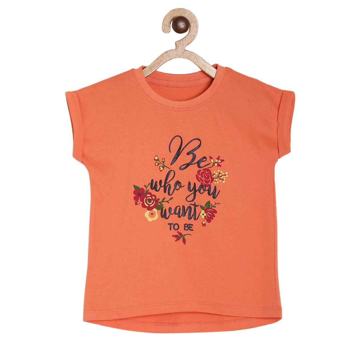 Pack of 1 knit top - coral for 3-6 Months