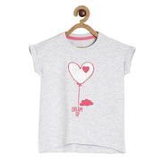 Pack of 1 knit top - grey marl for 3-6 Months