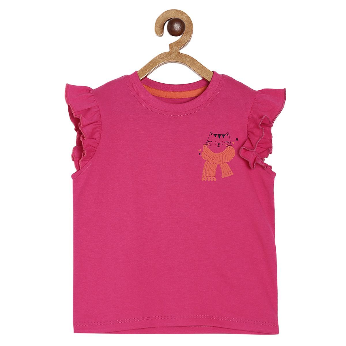 Pack of 1 knit top - dark pink for 3-6 Months