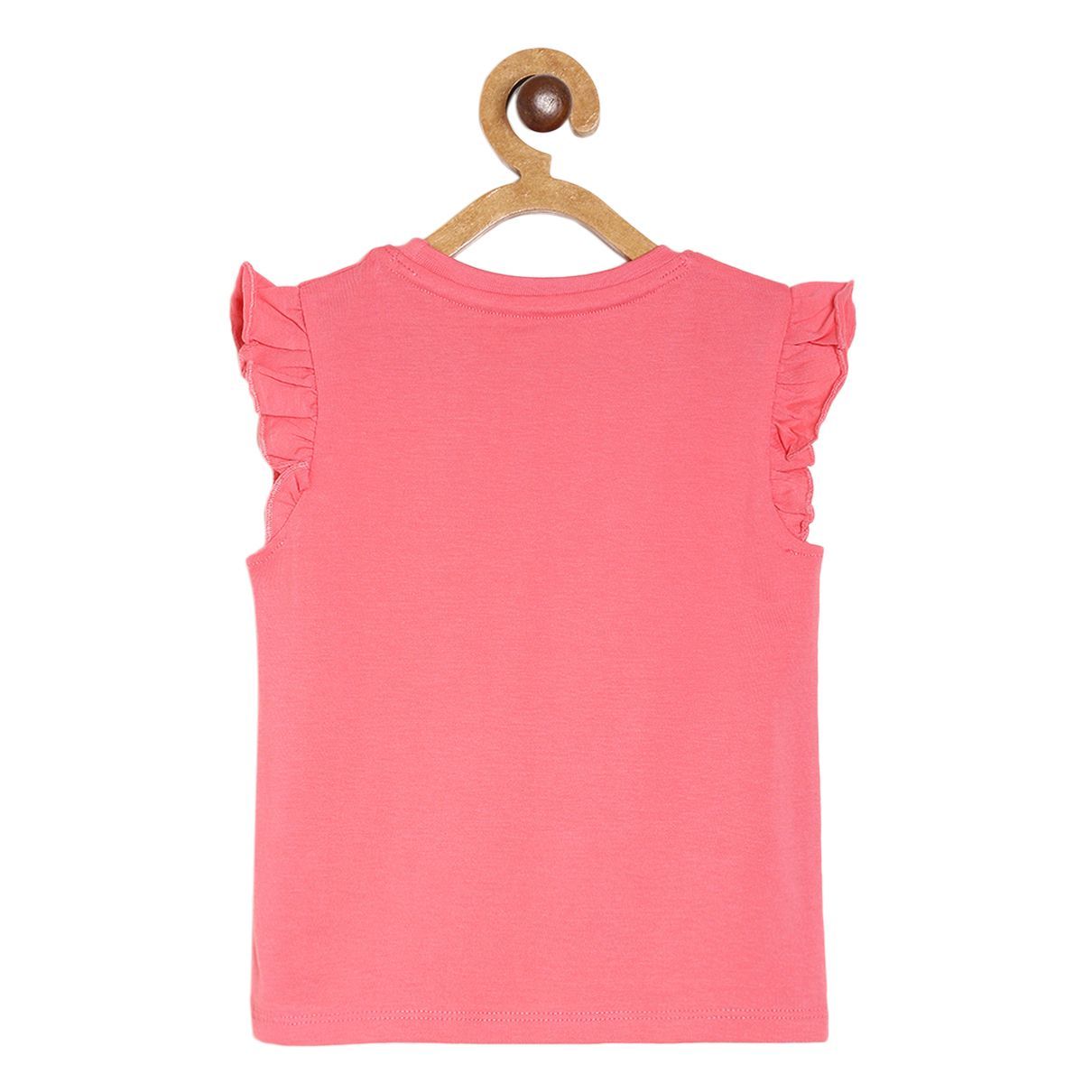 Pack of 1 knit top - coral for 3-6 Months