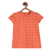 Pack of 1 knit top - coral for 3-6 Months