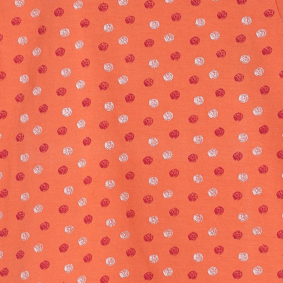 Pack of 1 knit top - coral for 3-6 Months