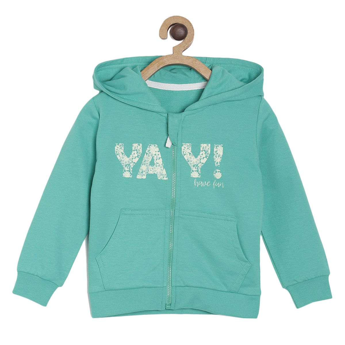 Pack of 1 sweatshirt - green for 3-6 Months