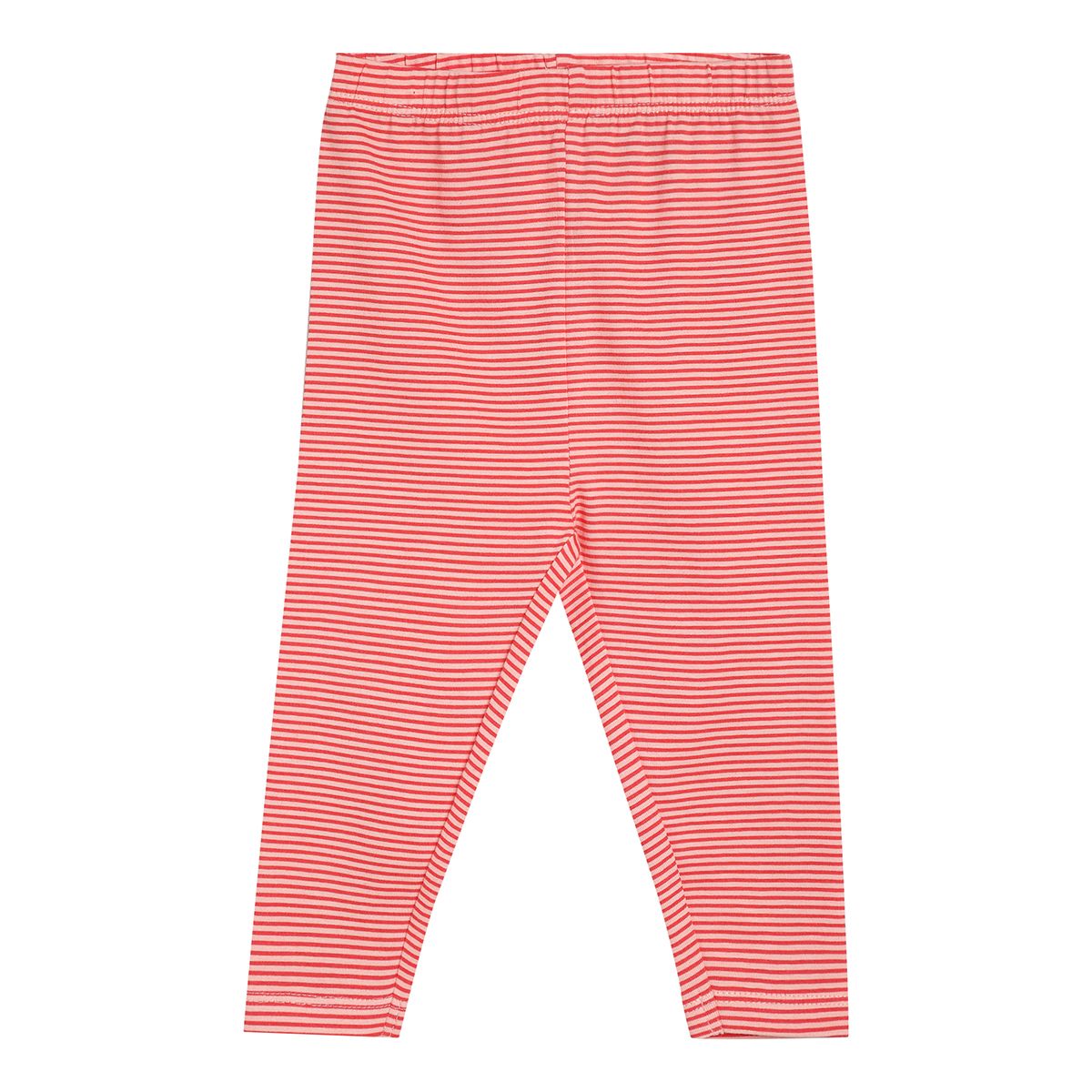 Baby Girls Printed and Solid Leggings Pack of 3, Multicolour