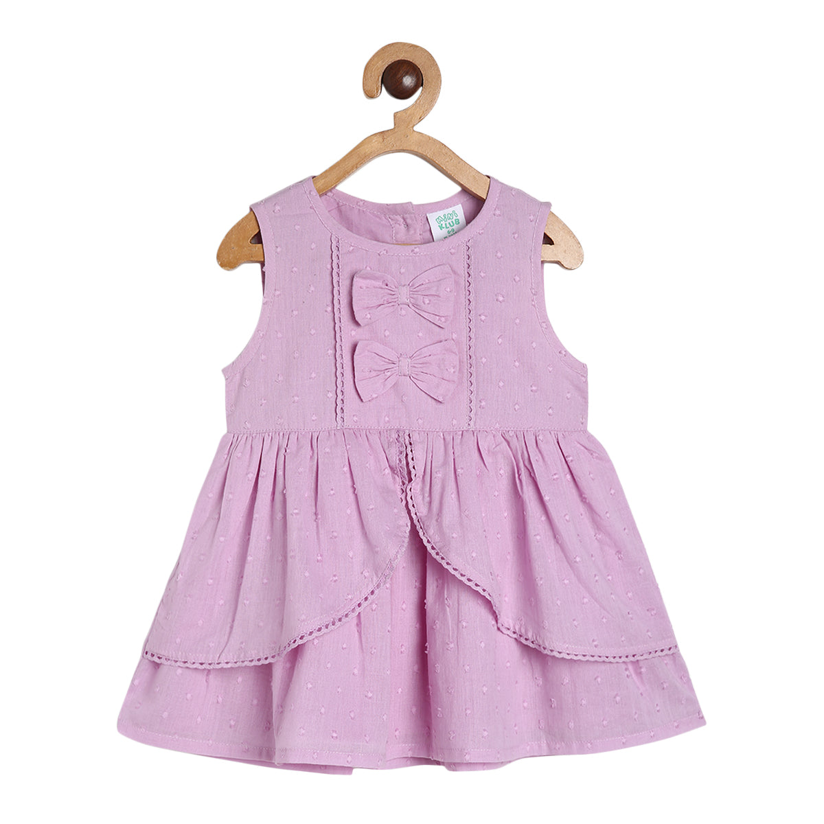 Girls Lilac Pack Of 2 Dress
