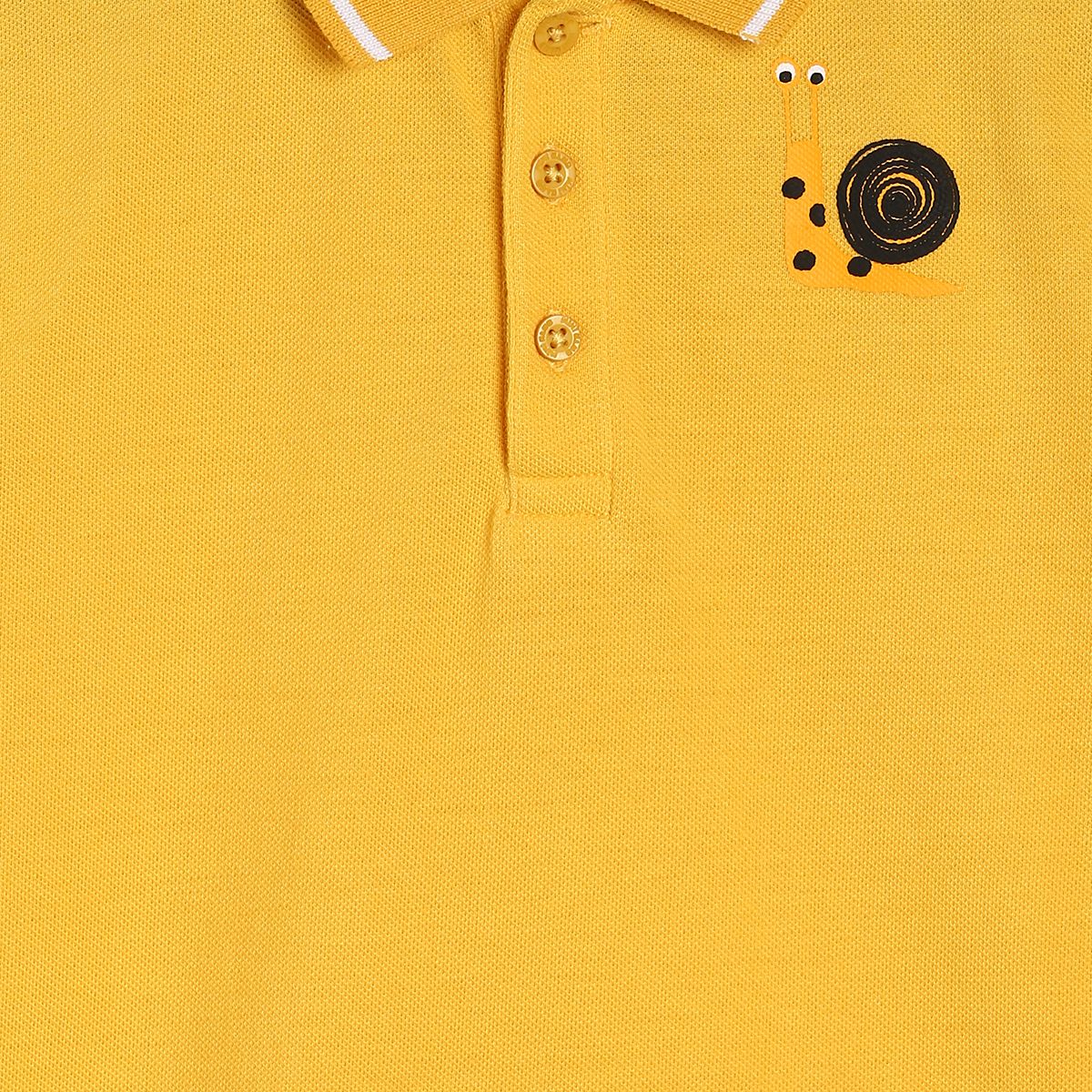 Boys Yellow Pack Of 1 Polo