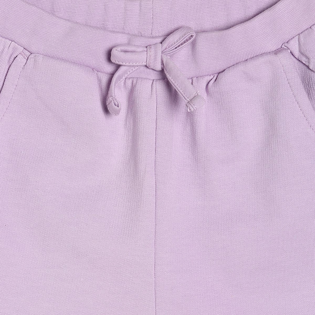 Girls Lilac Pack Of 1 Shorts