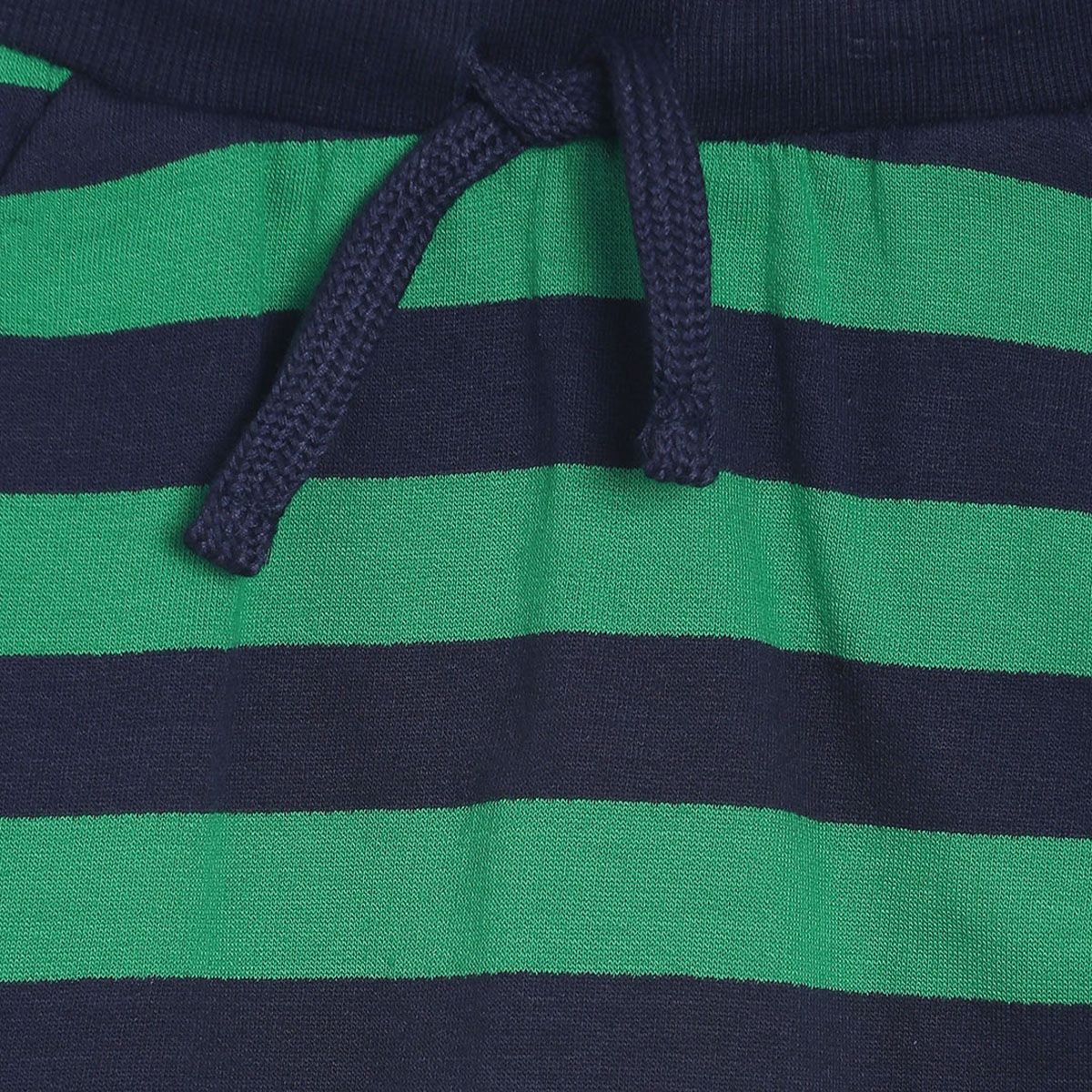 Pack of 1 knit bottom - black & seagreen for 0-3 Months