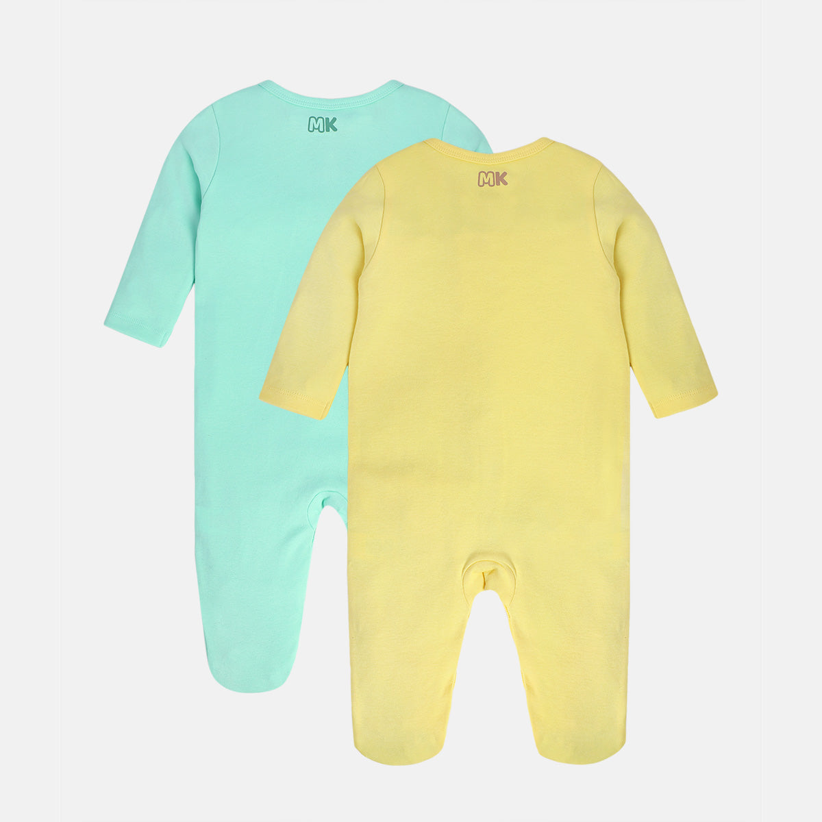 Boys Multicolor Pack Of 2 Sleep Suit