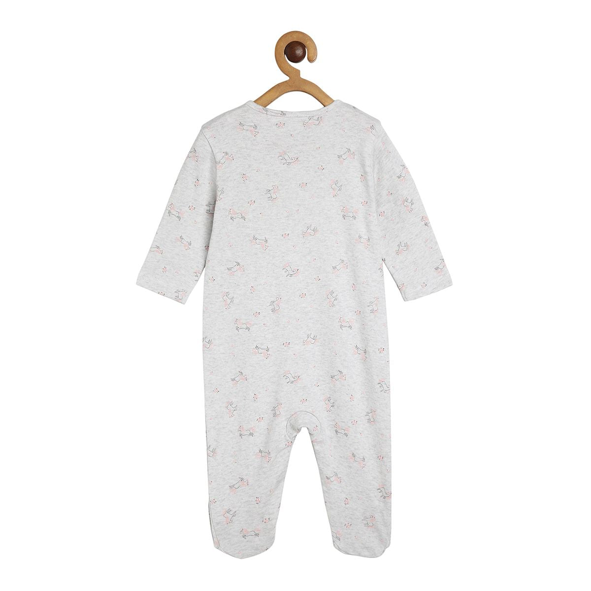 Girls Multicolor Pack Of 2 Sleep Suit