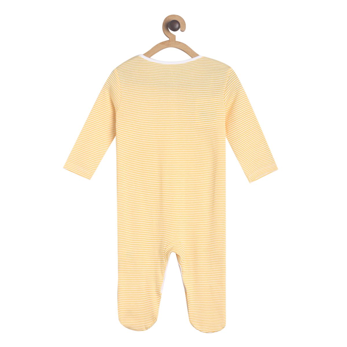 Pack of 2 sleepsuit - yellow for New Born