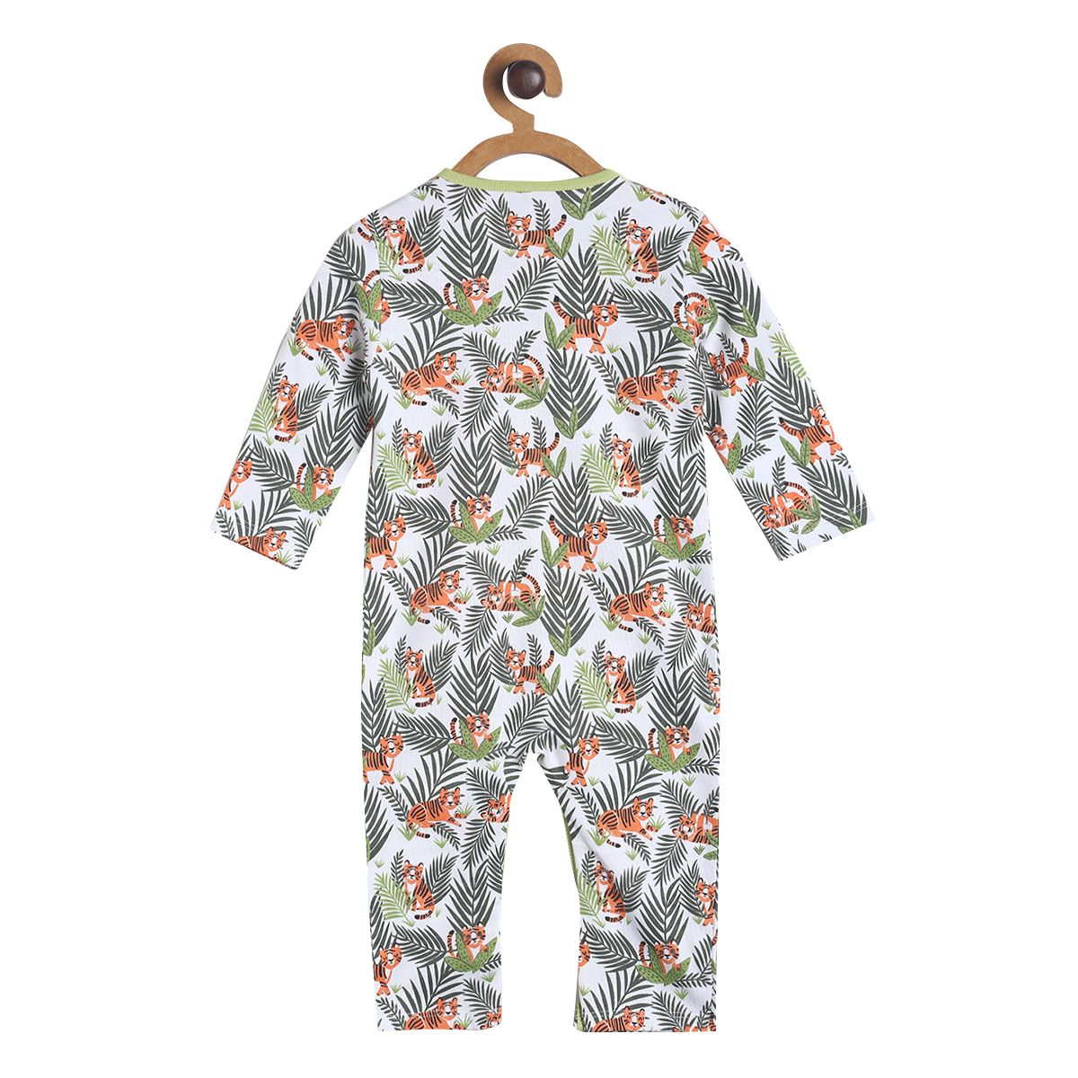 Pack of 2 romper - white & grey for New Born