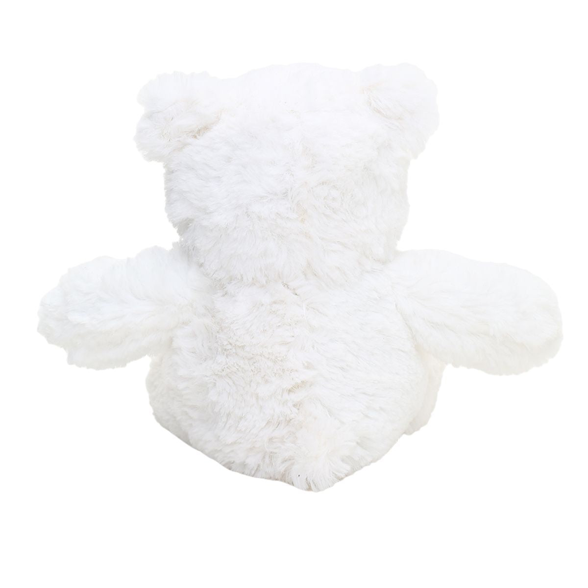 Baby Unisex White Polyester Teddy Bear Soft Toy Pack of 1 Embroidered Details Everyday Play