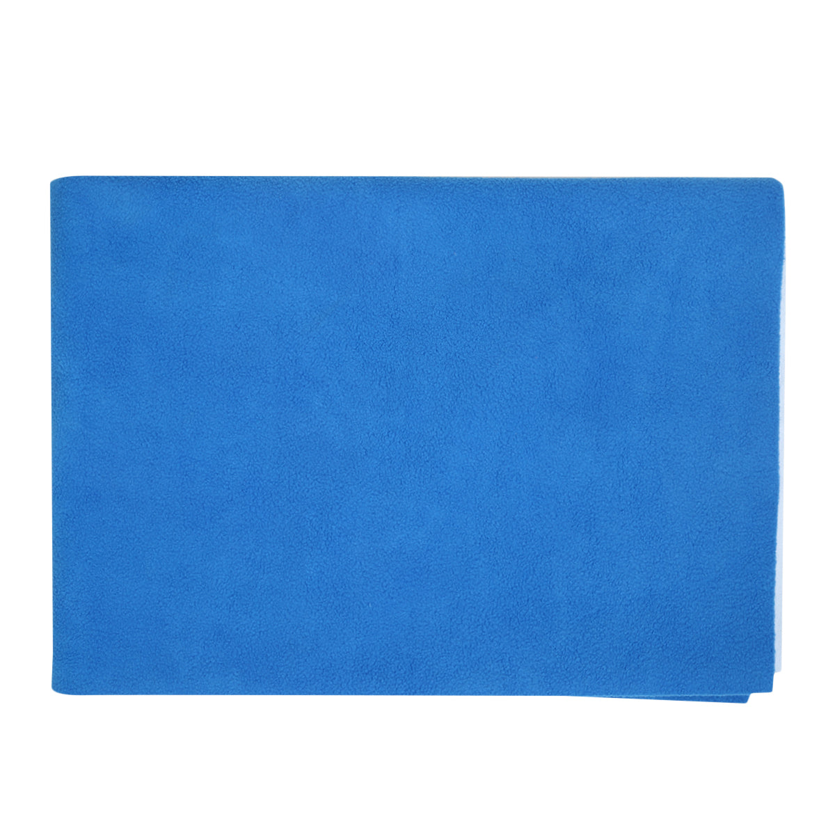 Baby Unisex Blue Polyester Bed Protector Sheet Pack of 1 Solid Waterproof Nursery Essential