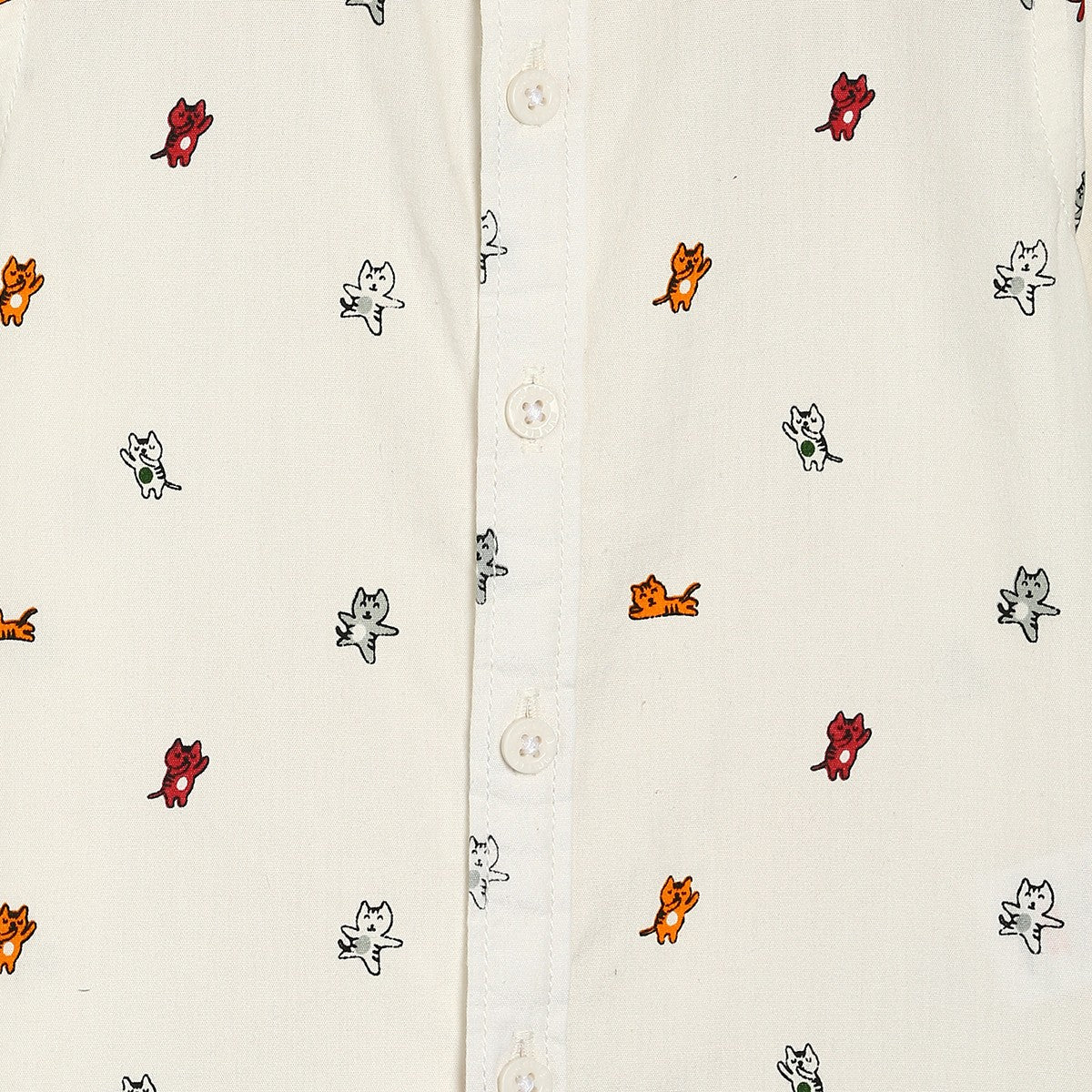 Boys Marshmallow Pack Of 1 Shirt