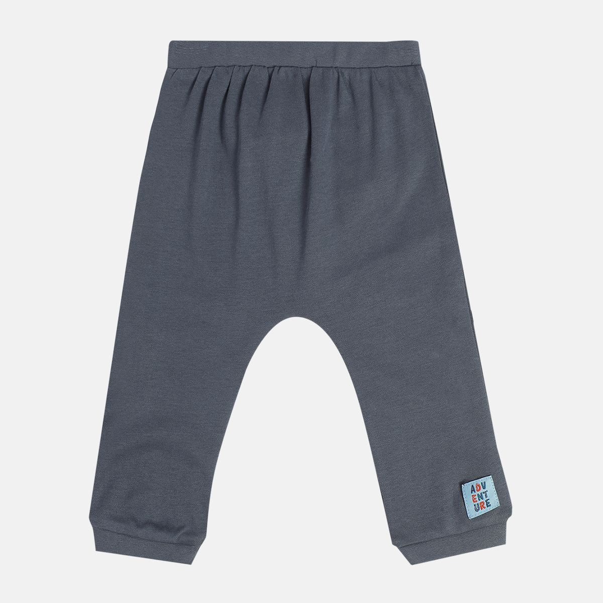 Boys Red/Gray Allarround Elastic Full Length Knit Bottom