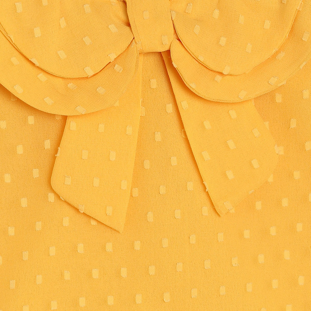 Girls Yellow Pack Of 1 Woven Top